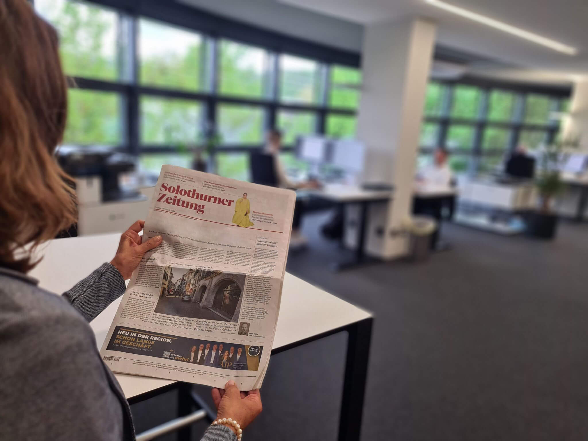 Das Team der Ambassador Investment Partner ist als unabhängiger Vermögensverwalter in der Region Solothurn tätig Das Team der Ambassador Investment Partner ist als unabhängiger Vermögensverwalter in der Region Solothurn tätig.